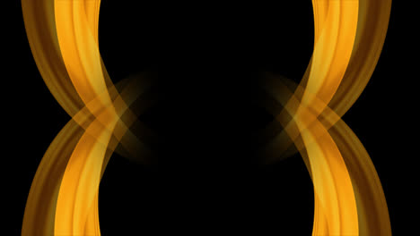 Abstract-backgrounds-golden-edges-line-flow-moving-Digitally-Generated-loop-animation